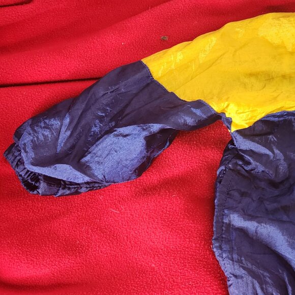 NBA Stuff Jump Ball Ball Hawk Retro Indiana Pacers Windbreaker by Mighty-Mac 18M - Picture 6 of 16